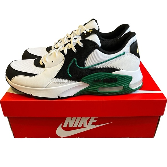 New In Box Men's Nike Air Max Excee Sneakers White/Malachite-Black-White sz 11.5 - Picture 3 of 12